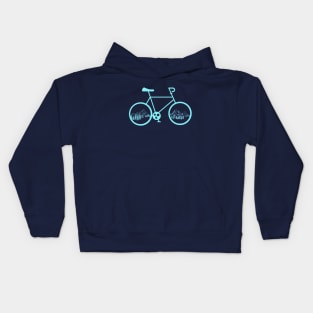 Blue Mountain Bike Kids Hoodie